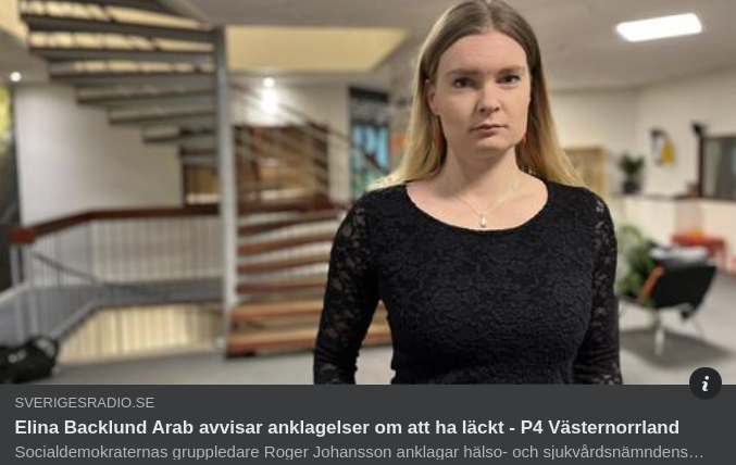 Läckavvisande Backlund Arab