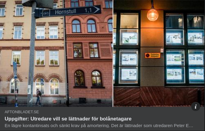 Utredare Vill Se Lättnader För Bolånetagare