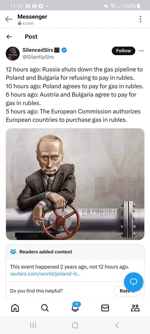 Rubelbetalande Gasköpare