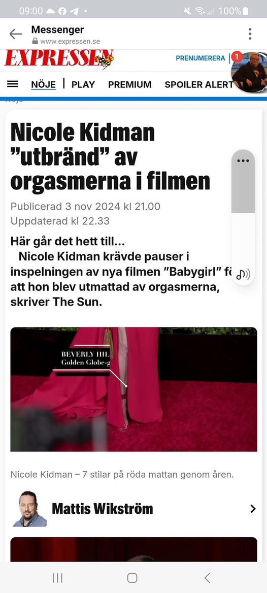 Viktig Nöjesinformation..