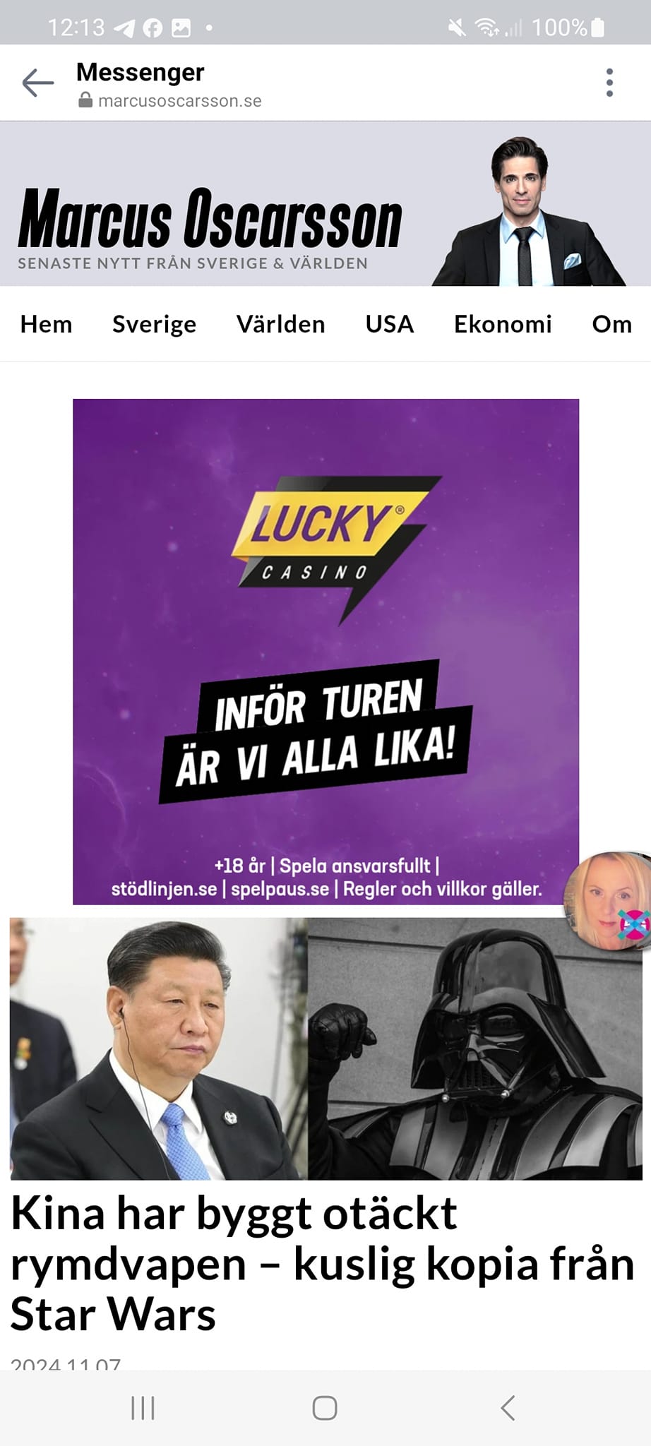 Kusligt Kopierat Kinavapen