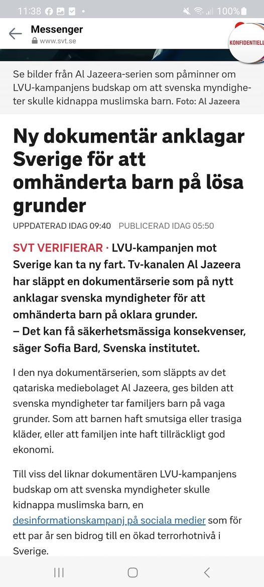 Anklagande Dokumentär Om Svenskt Barnomhändertagande