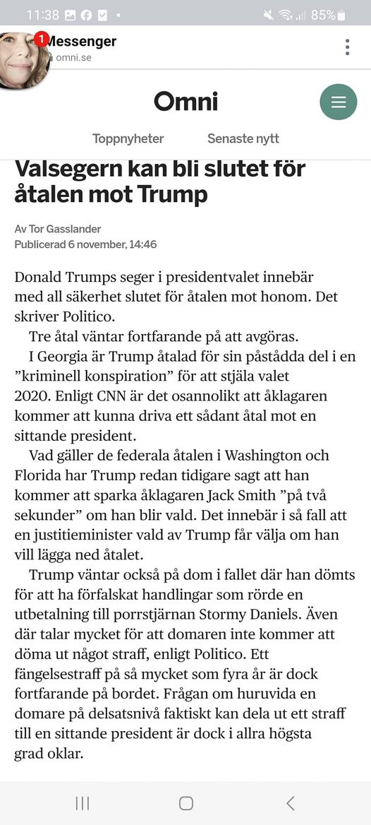 Åtalsslut Efter Valseger?..