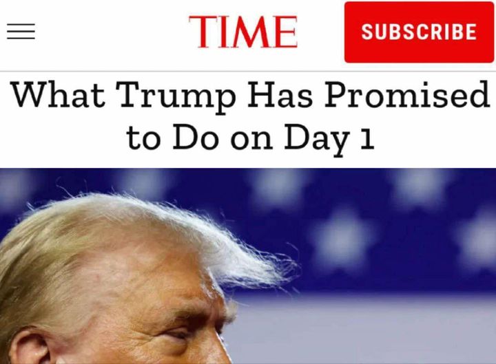 Trump-Löften Från Dag 1