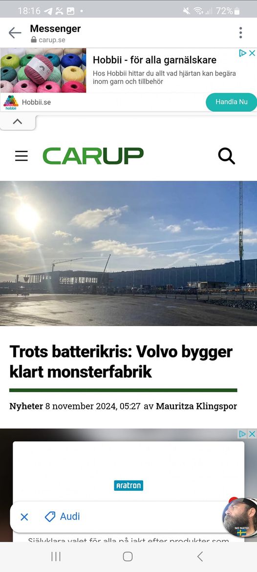 Volvo Bygger Klart Fabrik Ändå