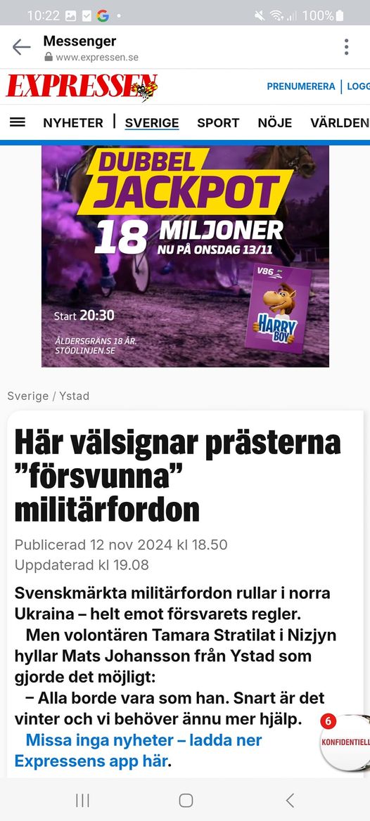 Prästvälsignad Fordonsinrullning