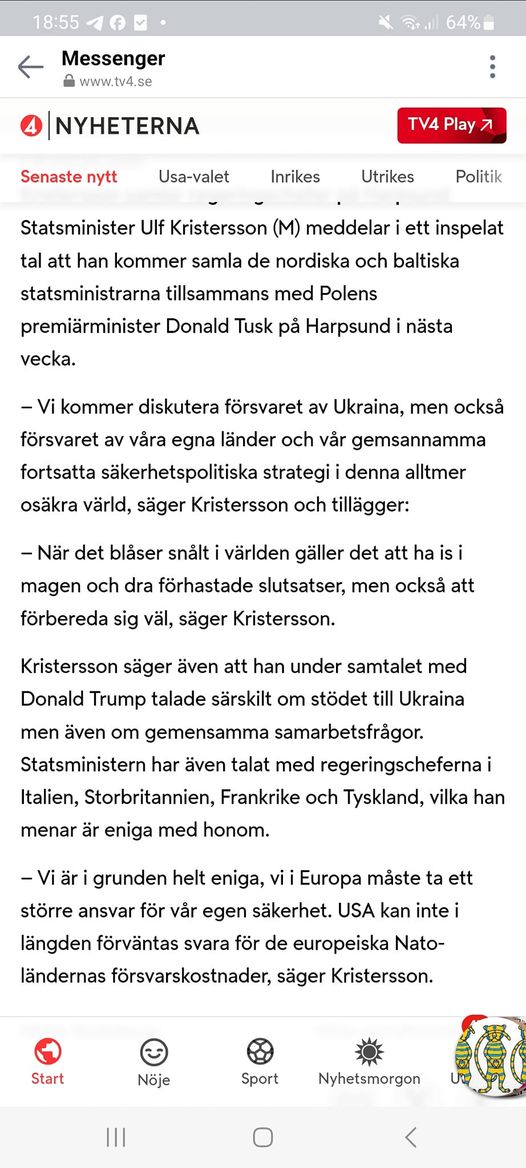 Barnhandlaren Samlar Statsöverhuvuden På Harpsund