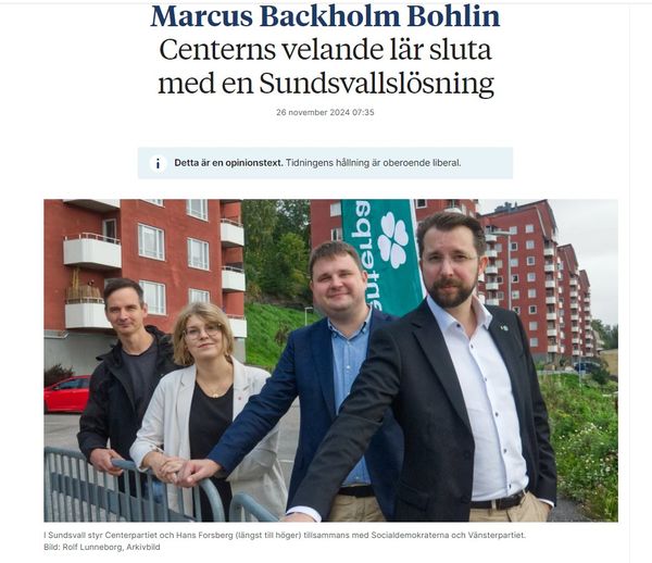 Sundsvallslösning Förutspådd För C