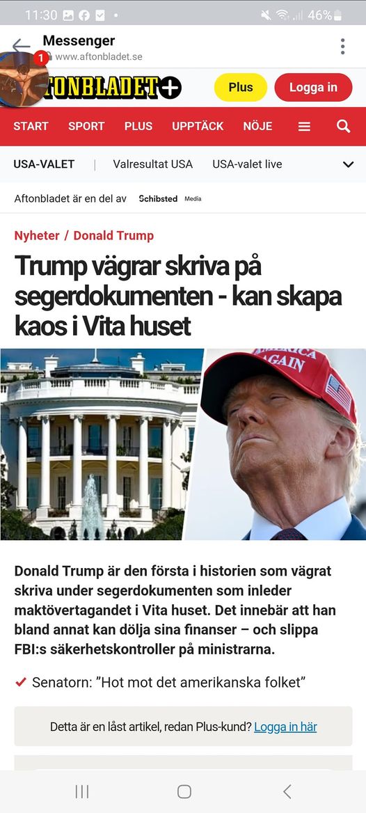 Medialt Upprört Över Utebliven Trump-Signatur