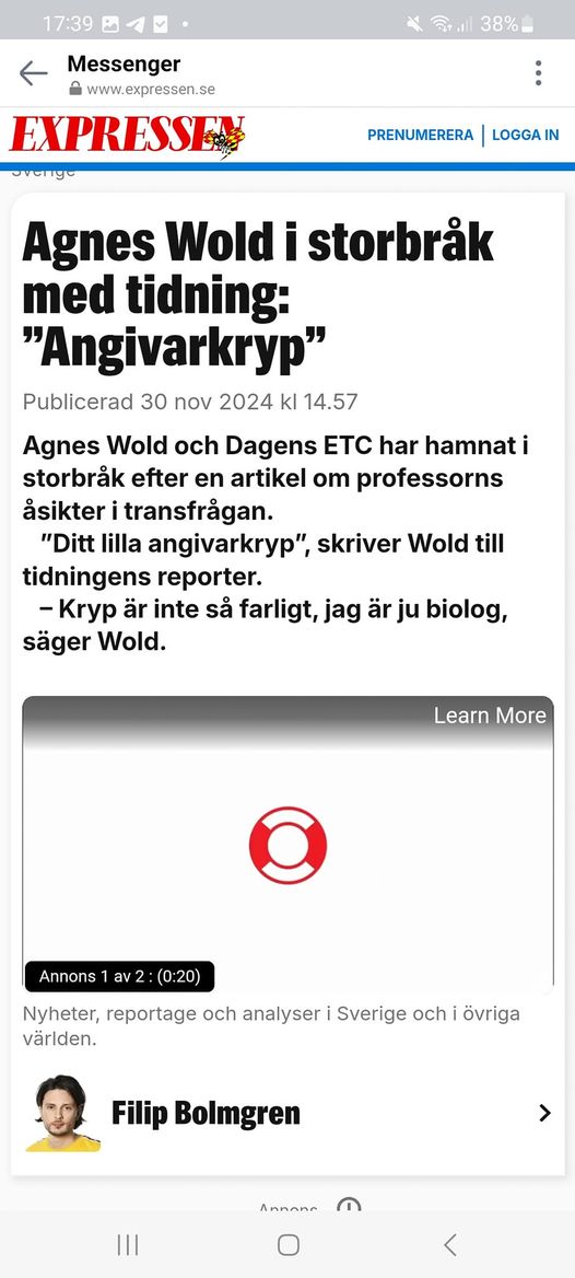Bråk Med Wold I Transfrågan