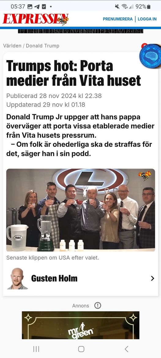 Trumps Vita Hus & Media