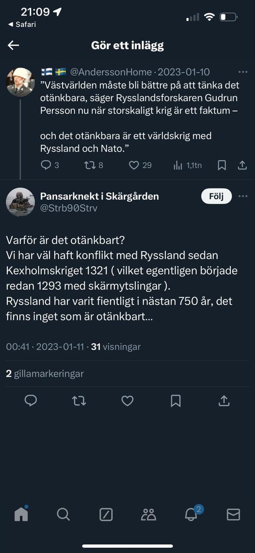Otänkbart Gammal Konflikt..