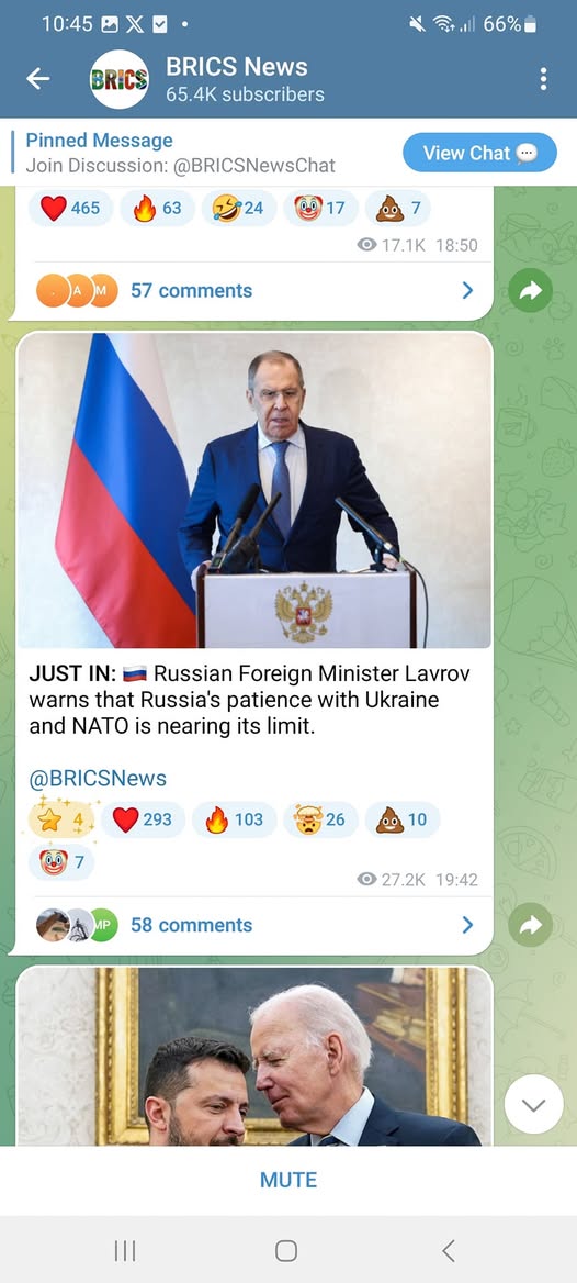 Lavrov & Ryskt Tålamod