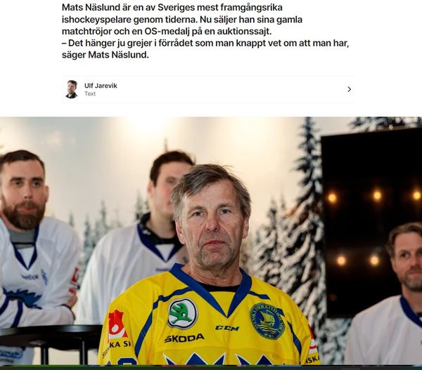 Näslund Säljer Sport-Memorabilia