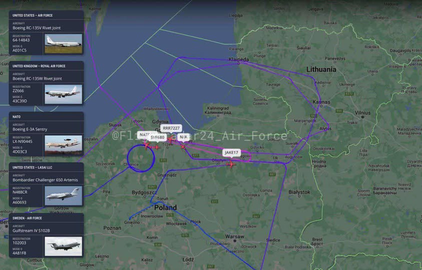 5 I Luften Samtidigt För Första Gången