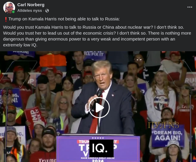 Trump Om Kamelen & Ryssland