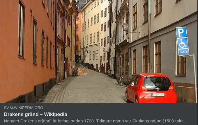 Drakens Gränd 1782 & Monroedoktrinen