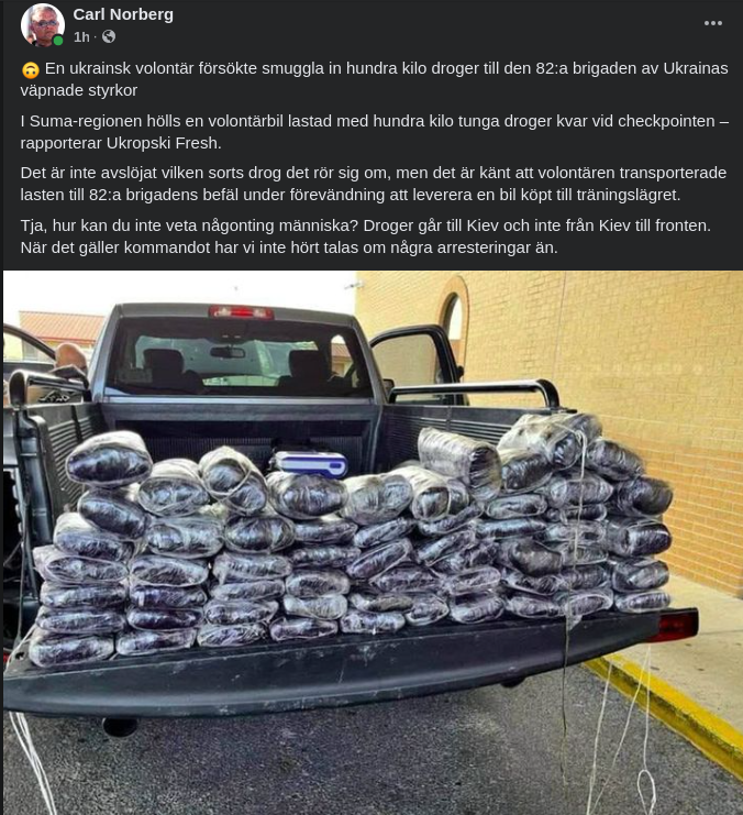 Ukrainsk Drogsmuggling