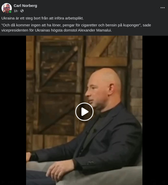 Ukrainsk Arbetsplikt Ett Steg Bort