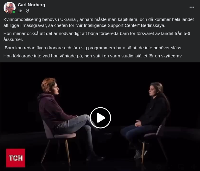 Ukrainskt Kvinnomobiliseringsbehov..