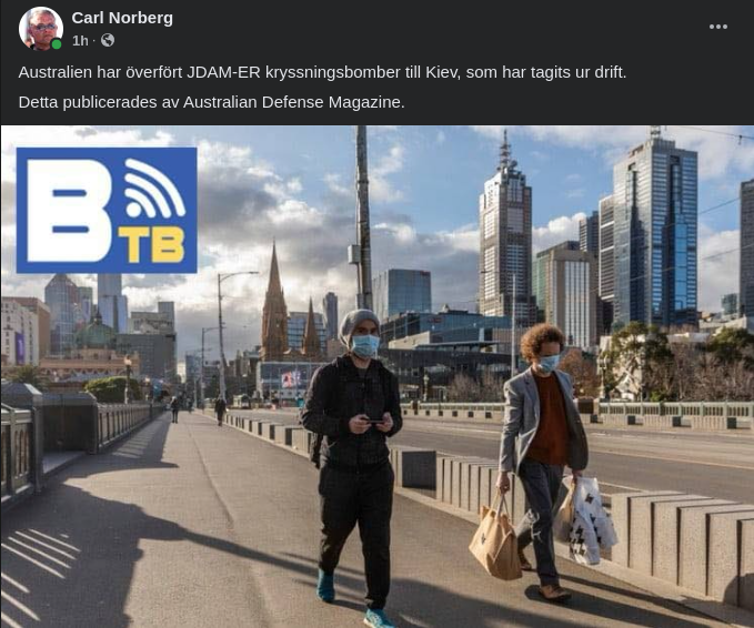 Från Australien Till Ukraina