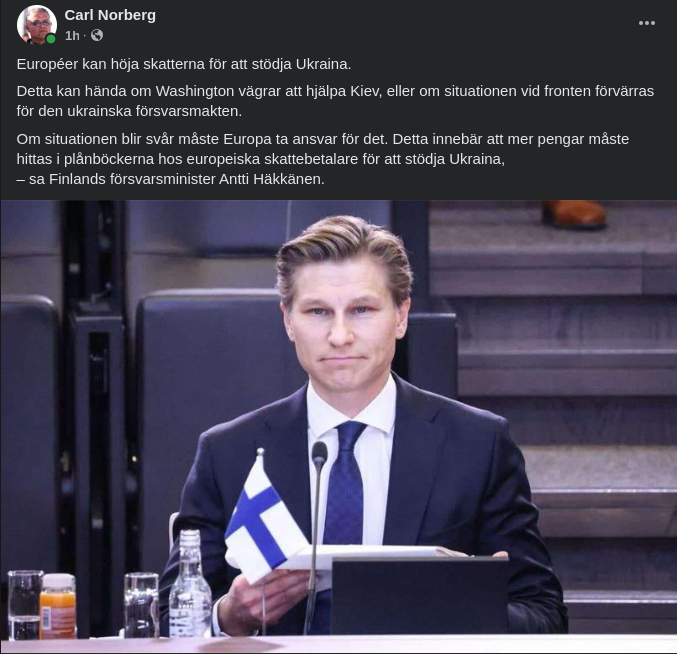 Europeiska Skattebetalare & Ukraina..