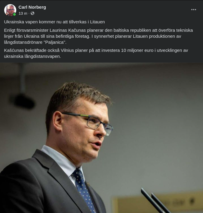 Ukrainsk Vapentillverkning I Litauen