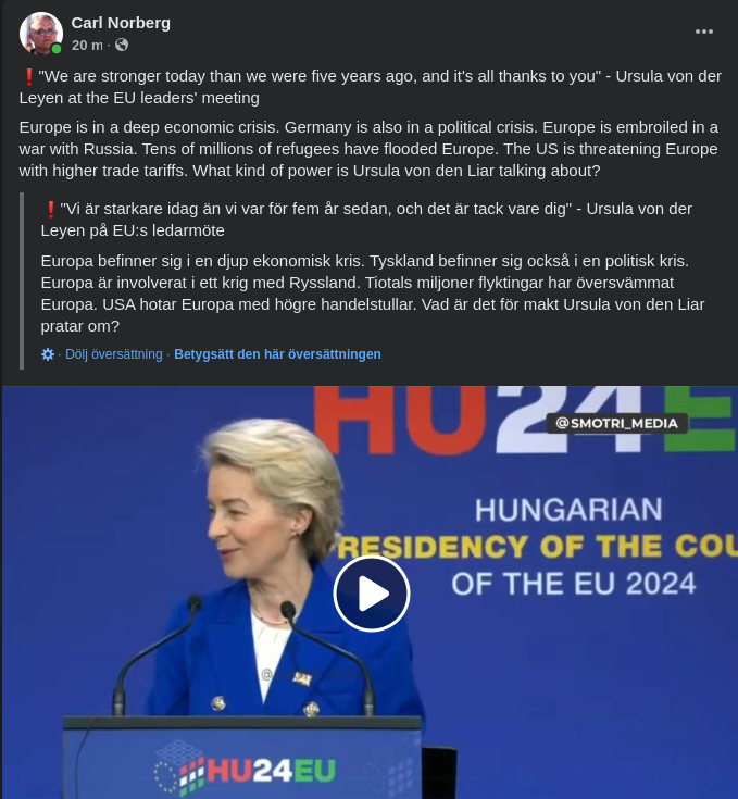 Urusla Ursula Starkare Idag..