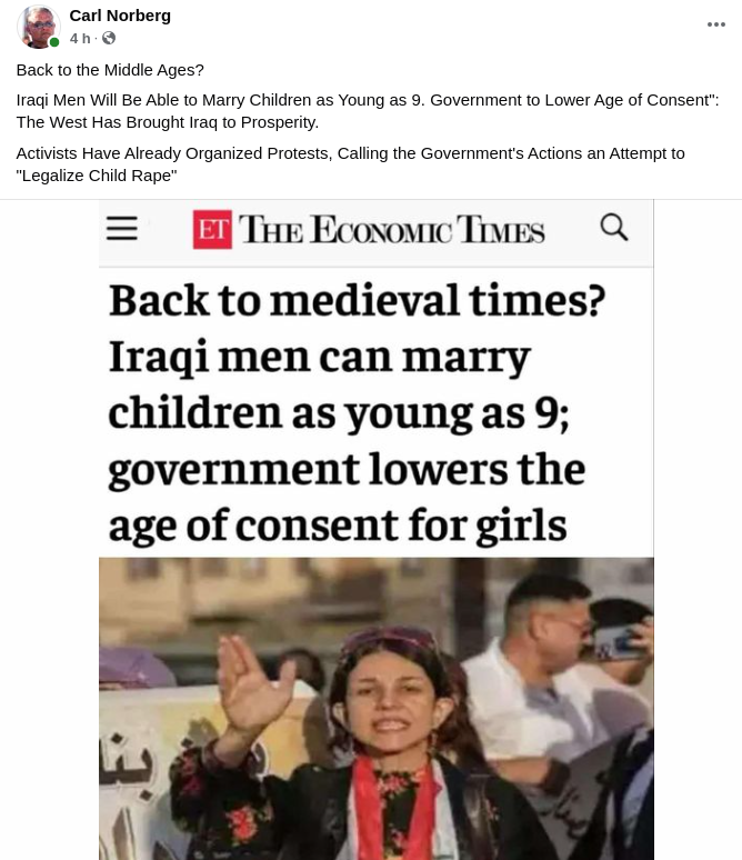 Giftasvuxen I Irak..