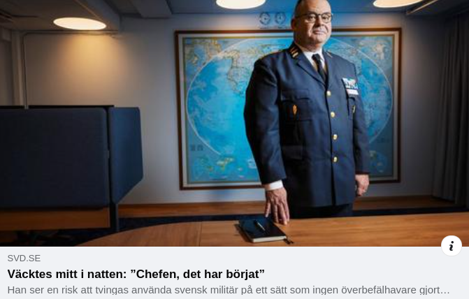 ÖB Michael Claesson I SvD