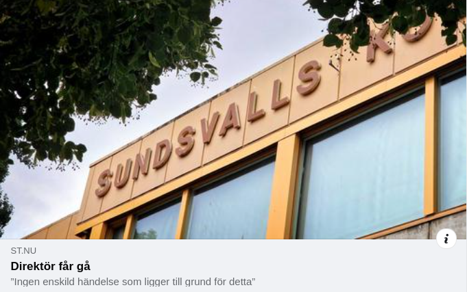 Avgångar I Härjedalens Kommun