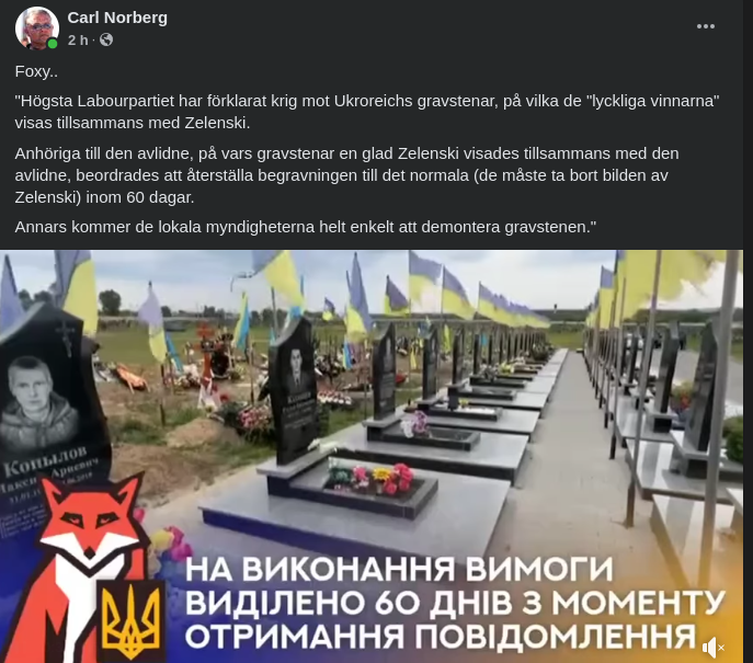 Ukrainskt Gravstenskrig