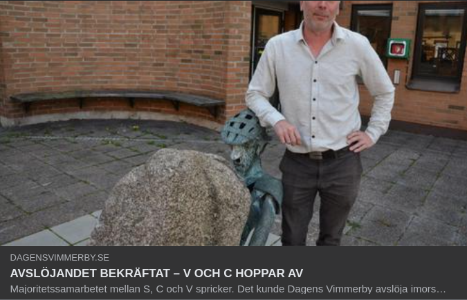 Sprucket Politiskt Samarbete I Vimmerby