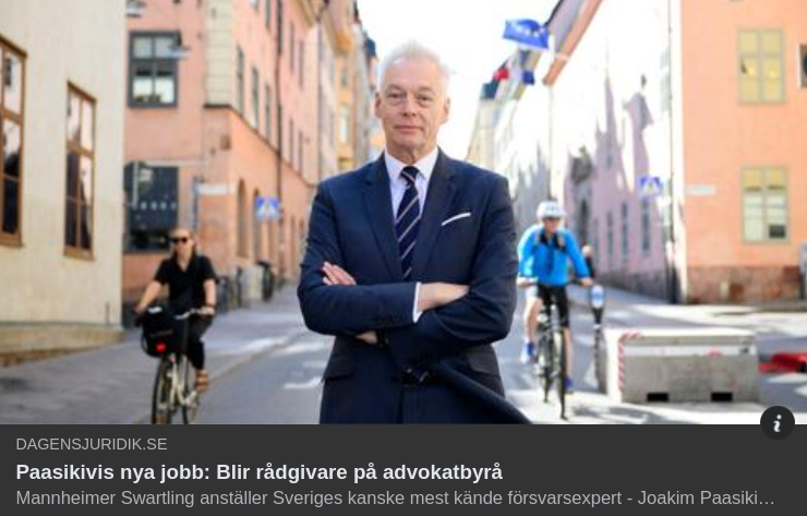 Paasikivi På Advokatbyrå