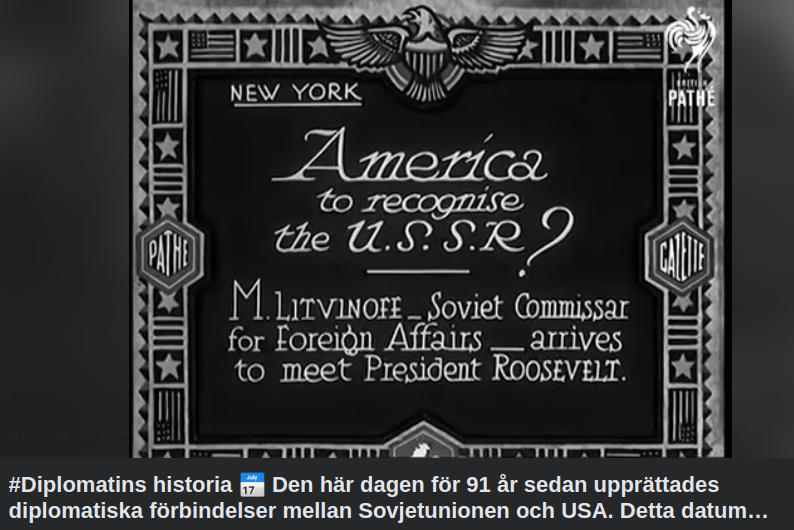 Diplomatiskt Upprättande