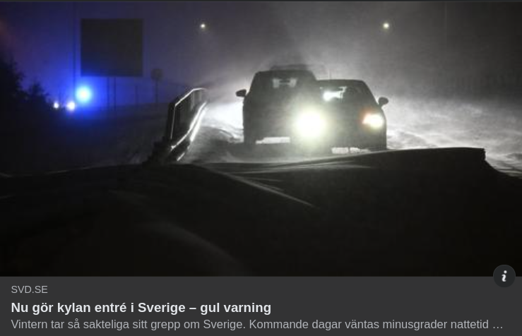 Gradvis Allt Kallare..