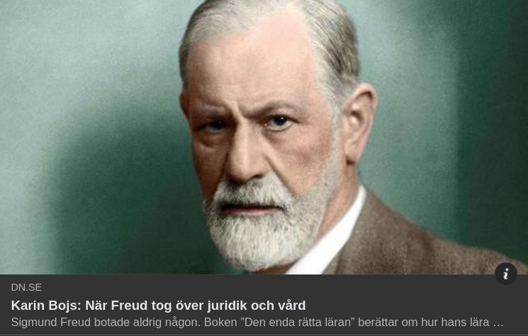 Om En Bok Om Freud I DN