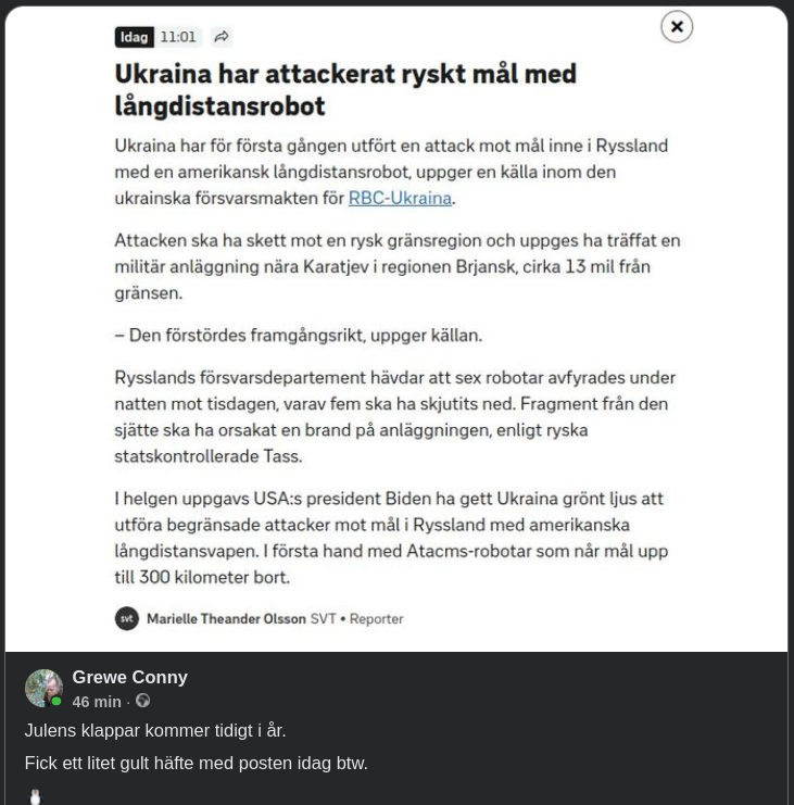 Ukrainsk Attack Med Långdistansrobotar