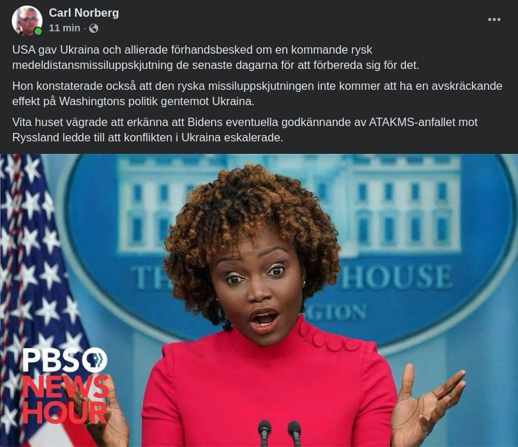 Givet Förhandsbesked..