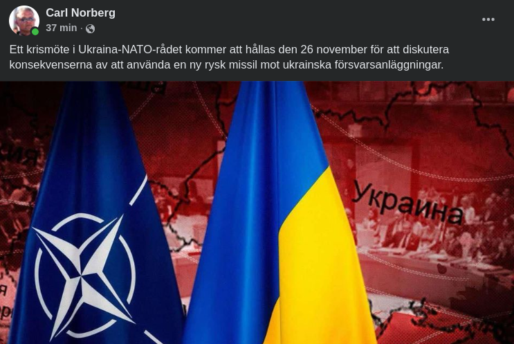 Krismöte I Nato 26/11
