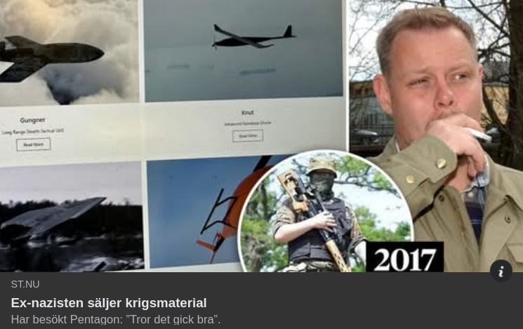 Krigsmaterialssäljande Ex-Nazist