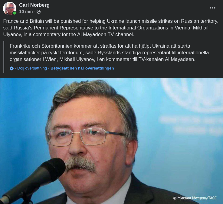 Strafflöfte För Ukrainahjälp