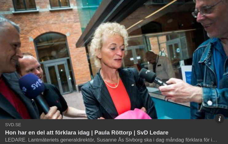 Förklaringsskyldig Lantmäterigeneraldirektör