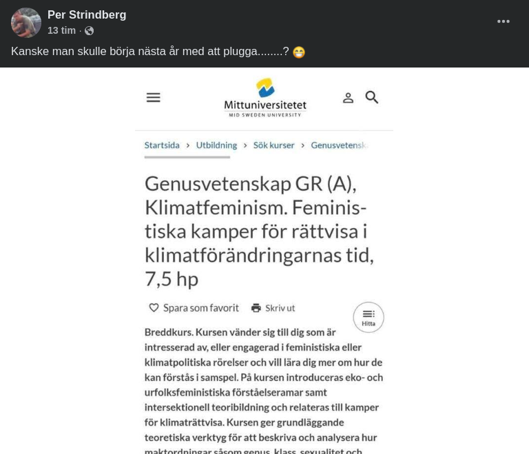 Att Studera För 7,5 hp