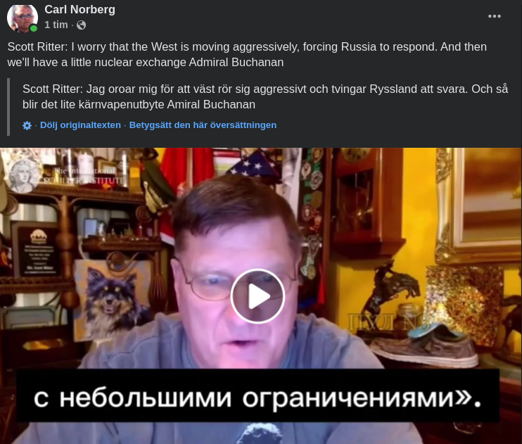 Kärnvapenutbytesorolig Ritter