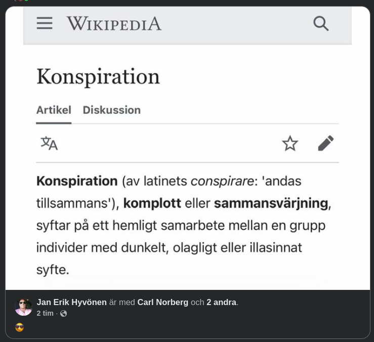 Konspiration
