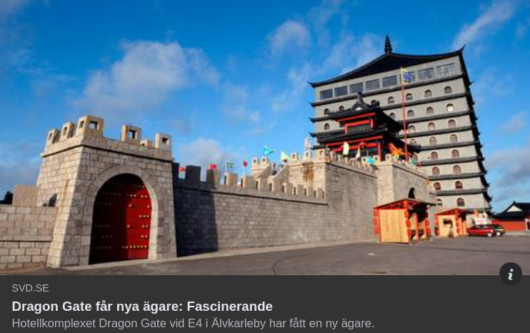 Arosslättens Fastigheter Ny Ägare Till Dragon Gate