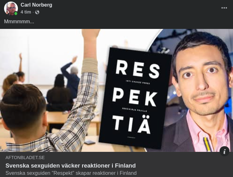 Finska Reaktioner Mot Svensk Sexguide