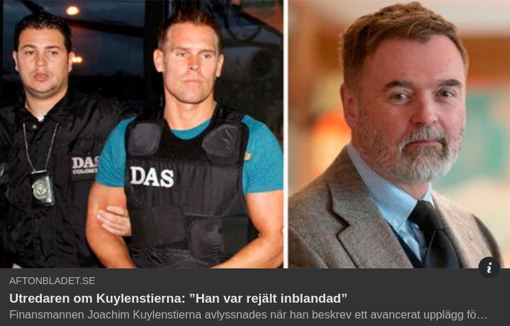 Rejält Inblandad Kuylenstierna