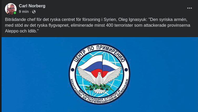 Terroristeliminering I Syrien